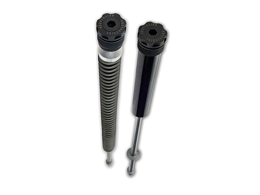 Progressive Suspension Monotube Fork Cartridge Kit. Fits Mid Glide Dyna 2006-2017.