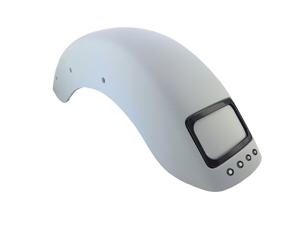 Bagger Nation The Fix Stretched Custom Rear Fender with 4 LED Brake Lights. Fits Softail Street Bob 2018up & Slim 2018-2021