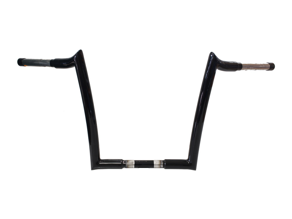 Bagger Nation 12in. x 1-1/4in. OEM Monkey Handlebar – Gloss Black.