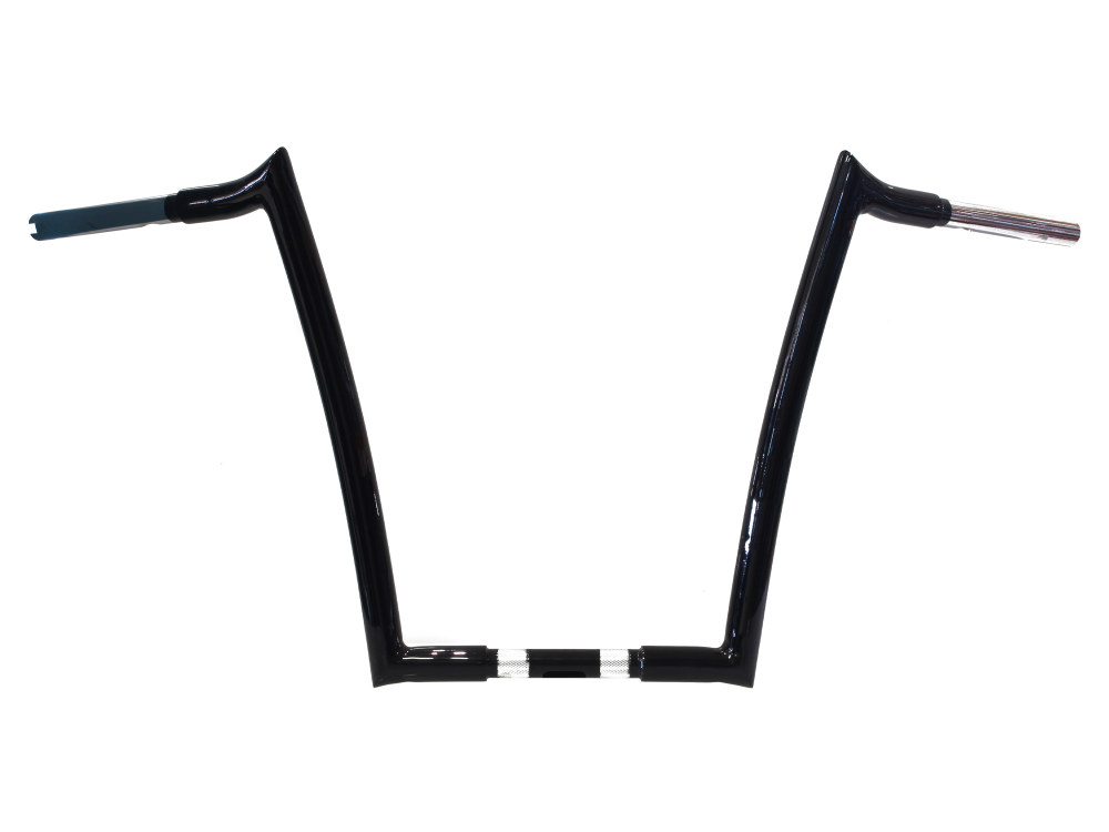 Bagger Nation 16in. x 1-1/4in. OEM Monkey Handlebar – Gloss Black.