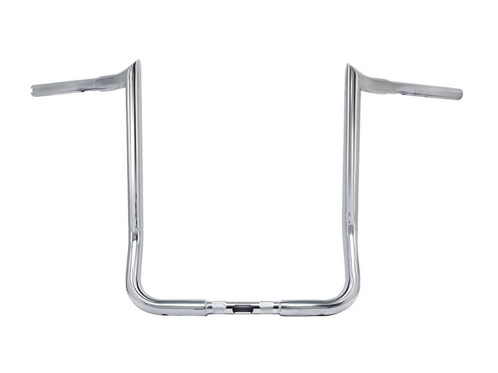 Bagger Nation 14in. x 1-1/4in. Bagger Monkey Handlebar – Chrome. Fits Ultra Models 1996-2024 and Street Glide 1996-2023