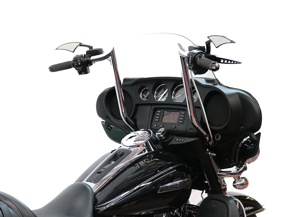 Bagger Nation 16in. x 1-1/4in. Bagger Monkey Handlebar – Black. Fits Ultra Models 1996-2024 and Street Glide 1996-2023
