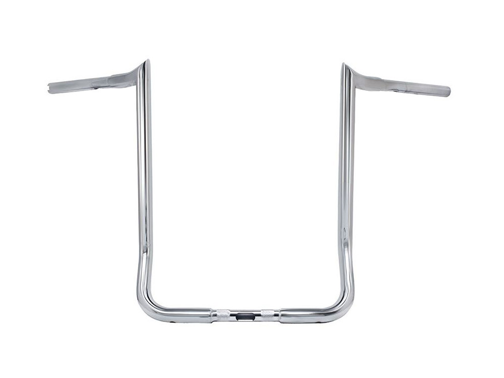 Bagger Nation 16in. x 1-1/4in. Bagger Monkey Handlebar – Chrome. Fits Ultra Models 1996-2024 and Street Glide 1996-2023