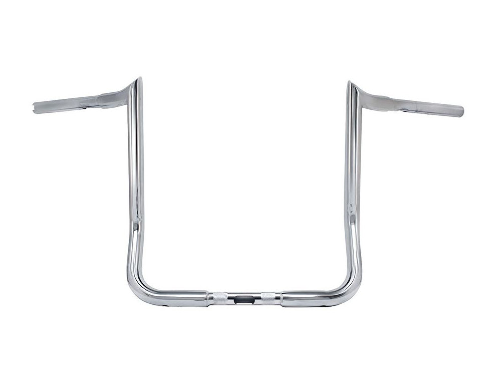 Bagger Nation 12in. x 1-1/4in. Bagger Monkey Handlebar – Chrome. Fits Ultra Models 1996-2024 and Street Glide 1996-2023