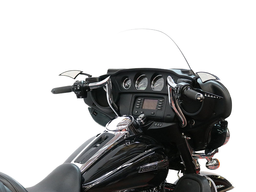 Bagger Nation 8in. x 1-1/4in. Bagger Monkey Handlebar – Black. Fits Ultra Models 1996-2024 and Street Glide 1996-2023
