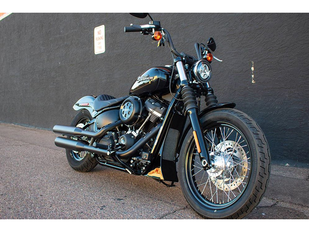 Bagger Nation Swoop Chin Spoiler – Fiberglass. Fits Softail 2018up.