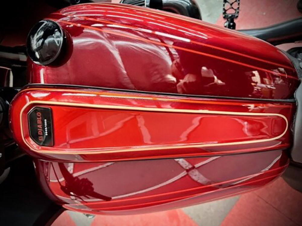 Bagger Nation Slimline Custom Dash. Fits Most Softail 2018up.