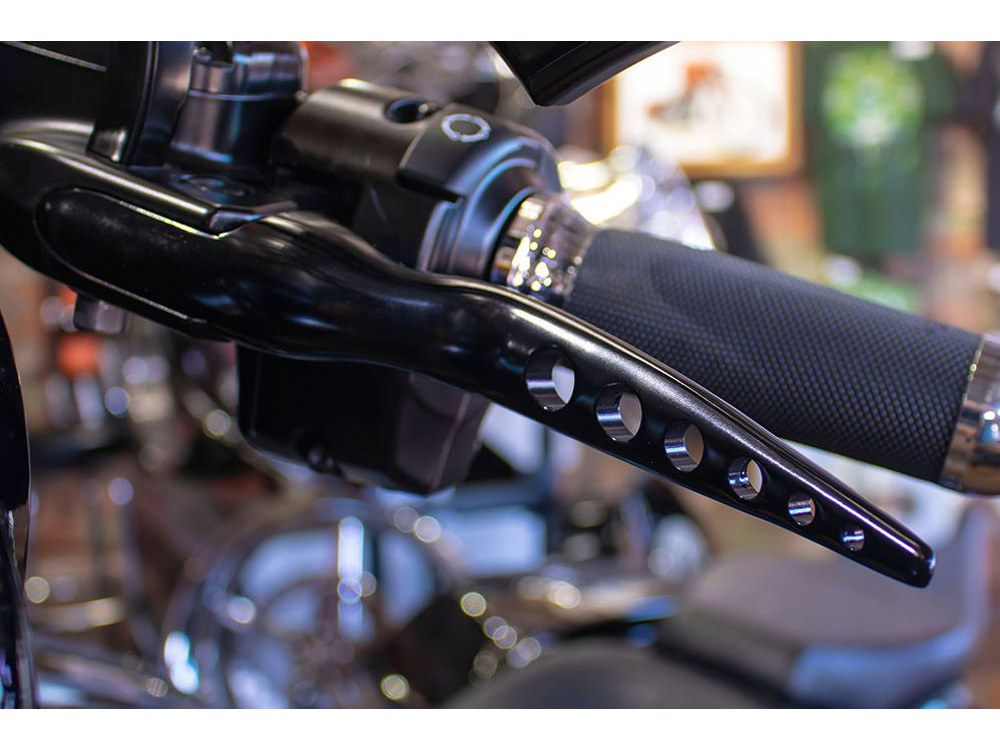 Bagger Nation Racing Levers – Black. Fits Touring 2017-2020.