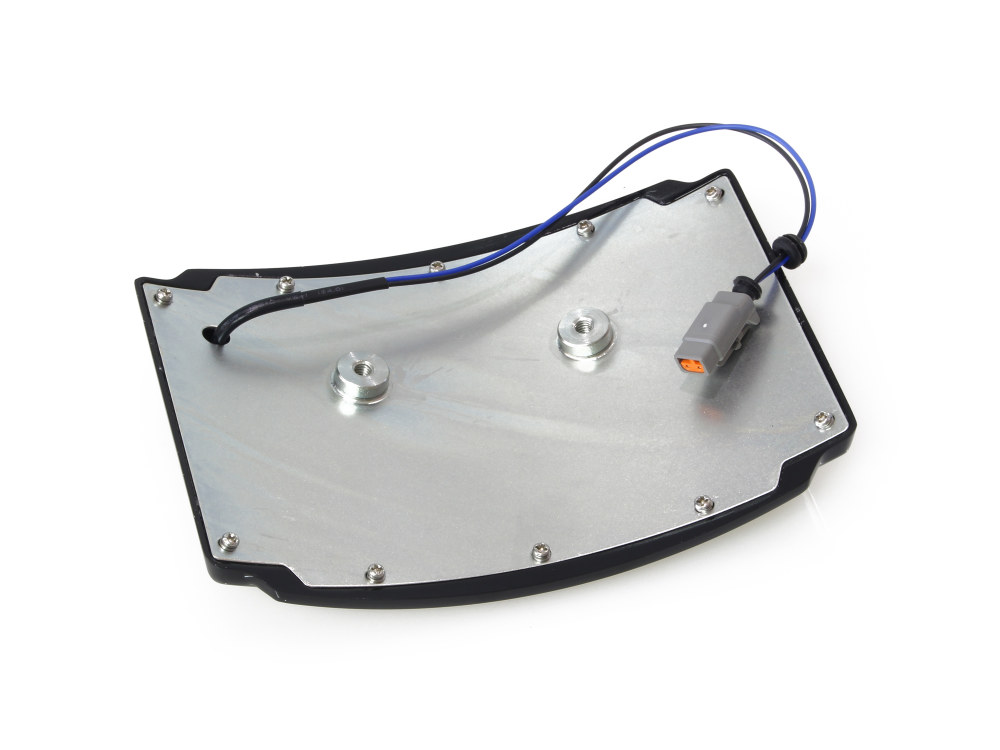 Bagger Nation Stealth III License Plate System – Black. Fits Touring 2009up.