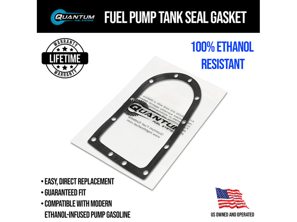 Quantum Fuel Systems Fuel Pump to Tank Seal. Fits Dyna Super Glide Custom 2006-2014, Fat Bob 2008-2017 & Wide Glide 2004-2008