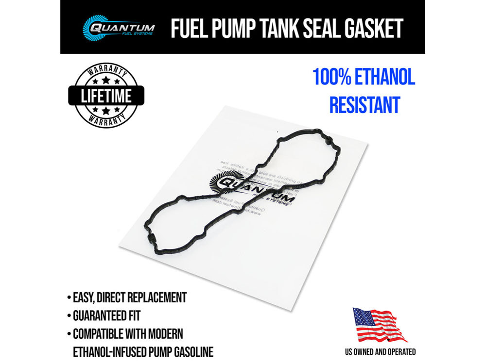 Quantum Fuel Systems Fuel Pump to Tank Seal. Fits Dyna Super Glide 2004-2010, Super Glide Custom 2005, Super Glide Sport 2004-2005