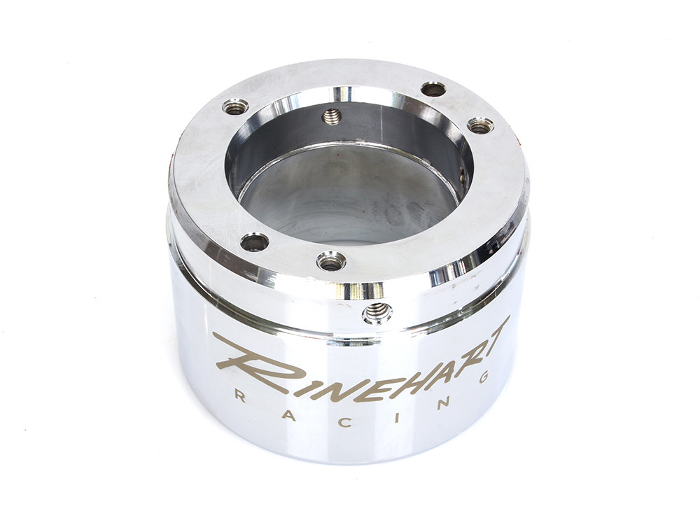 RINEHART EXHAUST Traditional Rinehart End Cap – Chrome. Fits 4in. Mufflers & Twin Cam 2-into-1 Systems