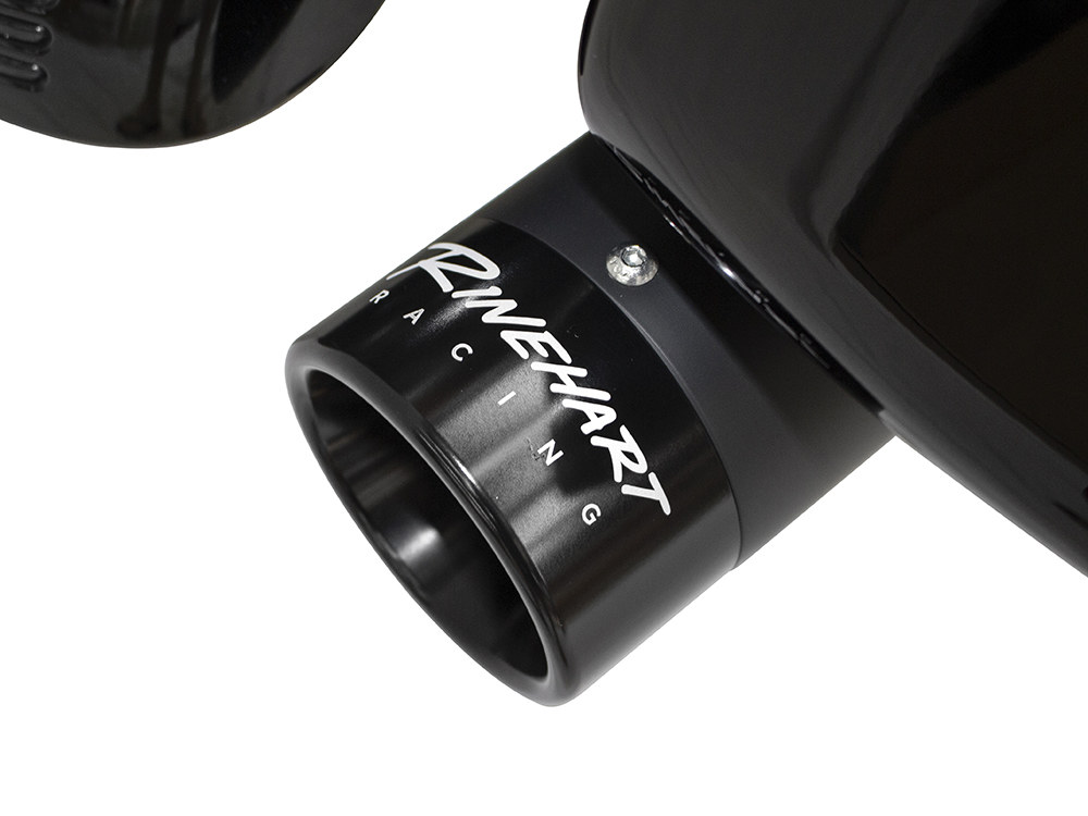 RINEHART EXHAUST 2-into-1 Exhaust – Black with Black End Cap. Fits Touring 2017up.