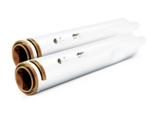 RINEHART EXHAUST 4-1/2in. HP45XL Slip-On Mufflers – Chrome with Bourbon End Caps. Fits Touring 2017up. RINEHART EXHAUST 4-1/2in. HP45XL Slip-On Mufflers – Chrome with Bourbon End Caps. Fits Touring 2017up.