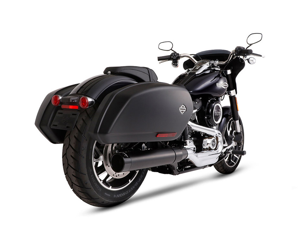 Muffler; FLSB%2718-24 Blk w/Blk End