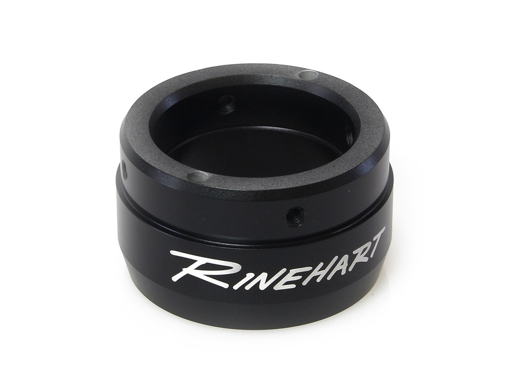 RINEHART EXHAUST Rinehart End Cap – Black. Fits 3.5in. Mufflers.
