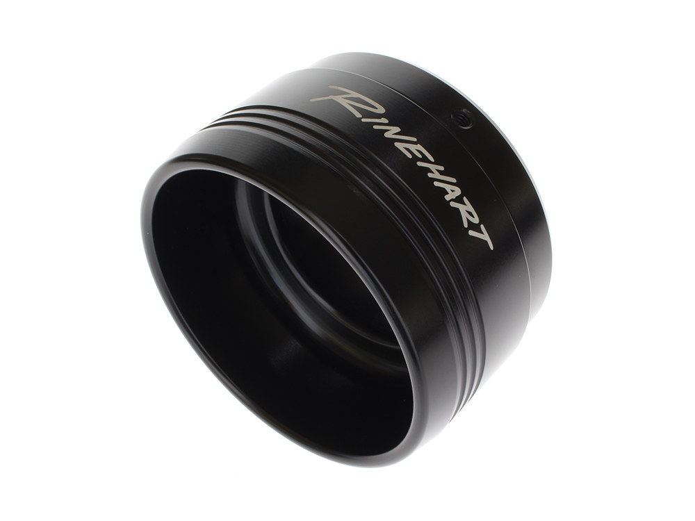 RINEHART EXHAUST Traditional Rinehart End Cap – Black. Fits 4.5in. Mufflers.