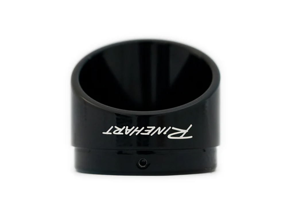 RINEHART EXHAUST Slash Cut End Caps – Black. Fits Rinehart 4.5in. Mufflers