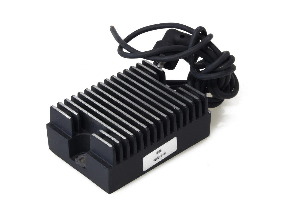 Ricks Motorsport Electrics Regulator – Black. Fits Softail 1989-1999, Dyna 1991-1998, FXR 1989-1998 & Touring 1989-1996.