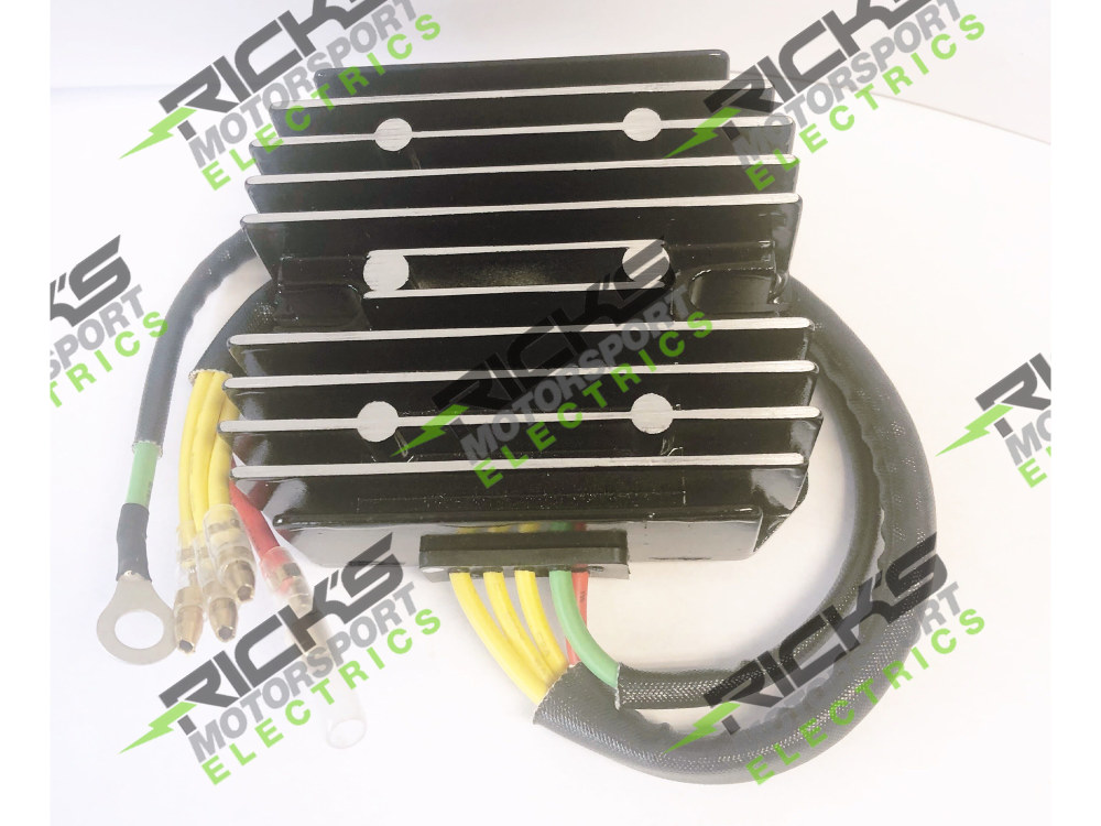 Ricks Motorsport Electrics Regulator – Black. Suzuki 250-1100cc 1977-1983.