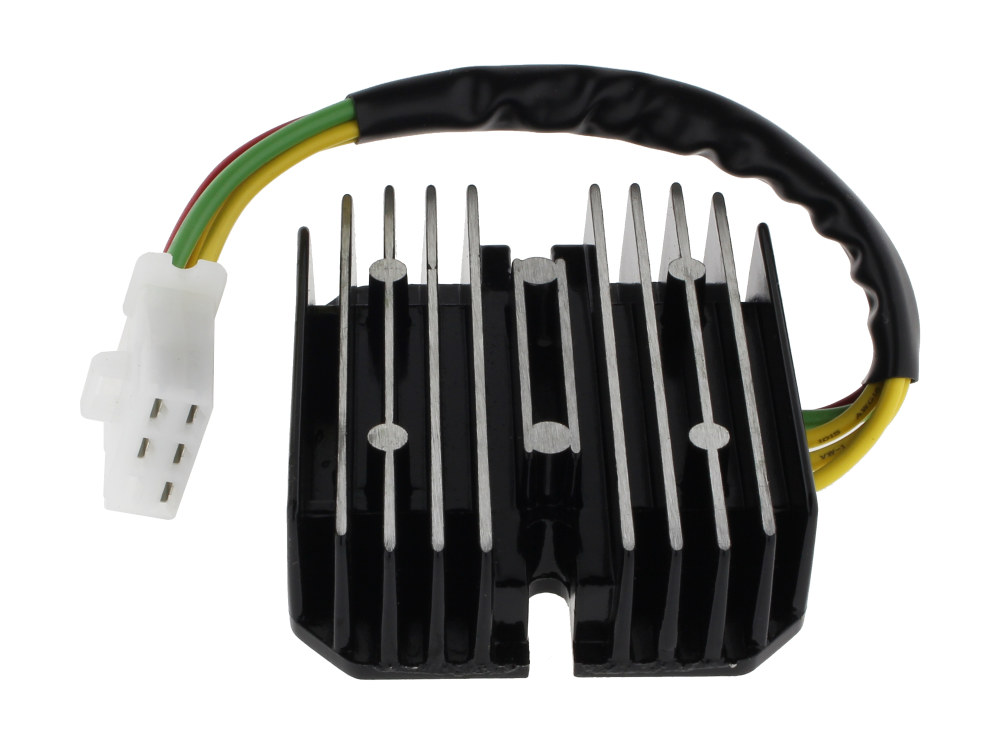 Ricks Motorsport Electrics Regulator – Black. Kawasaki 750-1100cc 1981-2005.