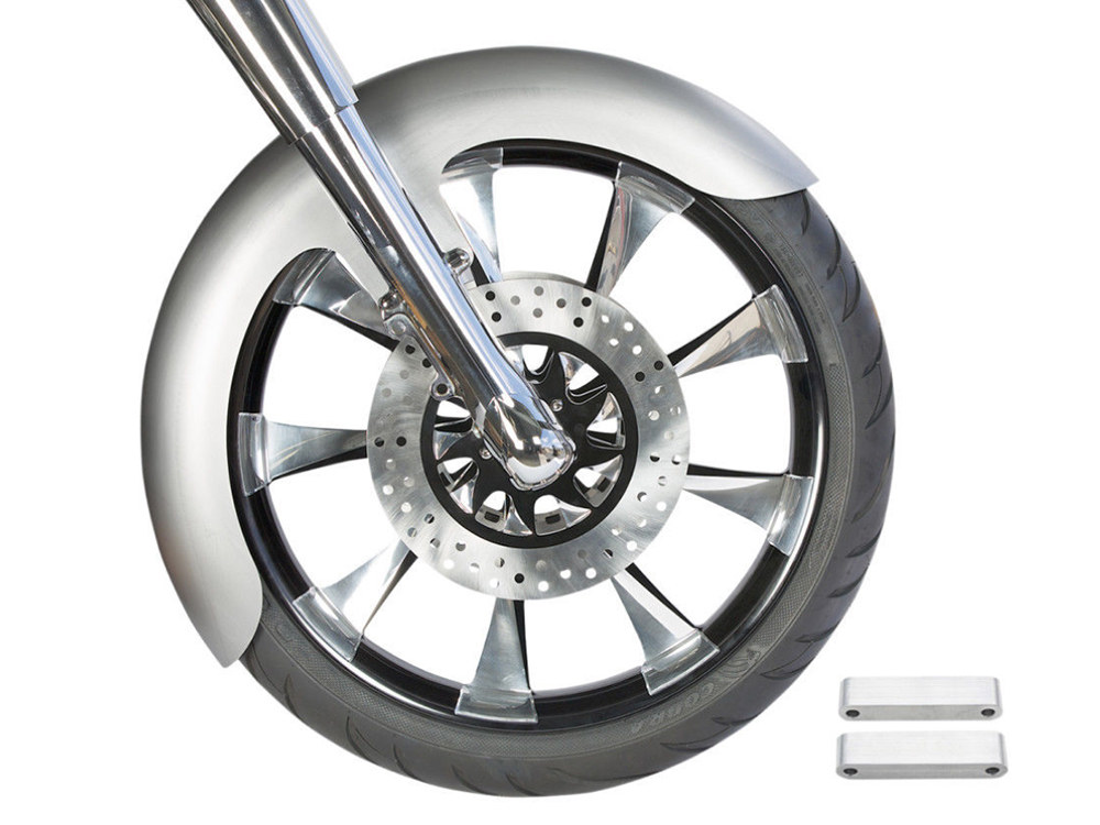 RWD V-Twin 5-1/2in. wide, Long OCF Front Fender. Fits Most Touring 2014-2024 with 21in. Front Wheel.