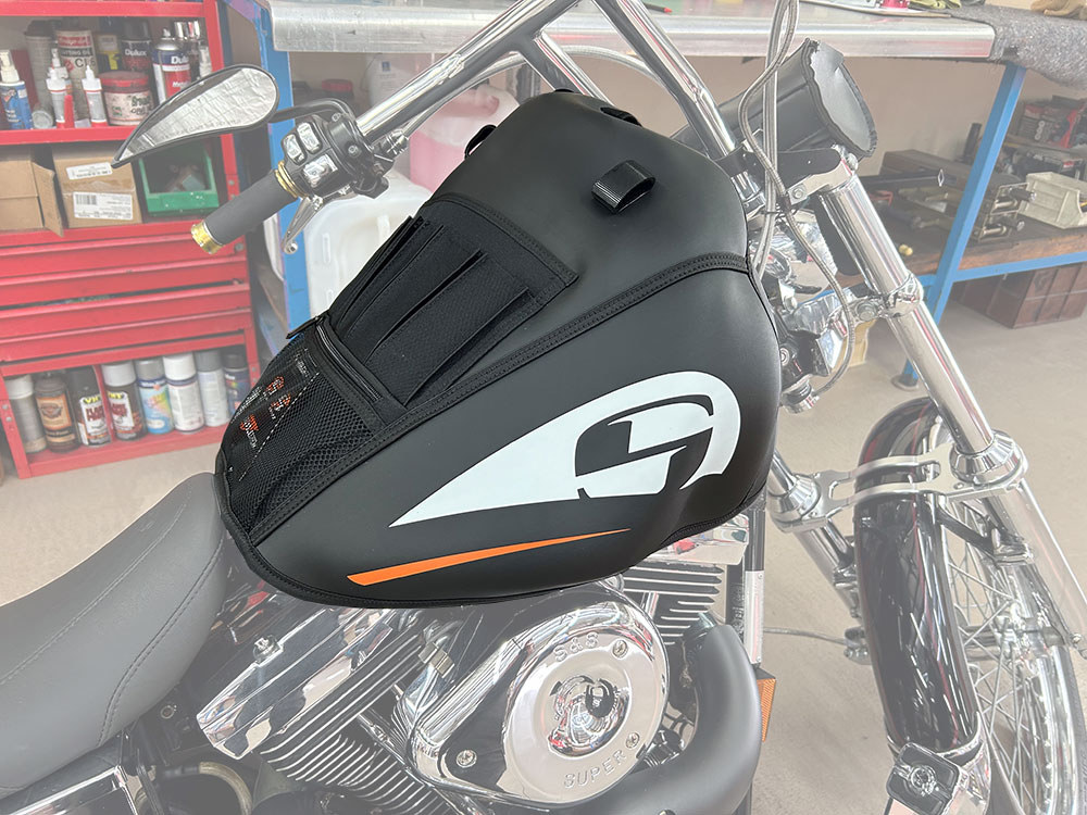 SADDLEMEN SEATS Fuel Tank Cover – Large