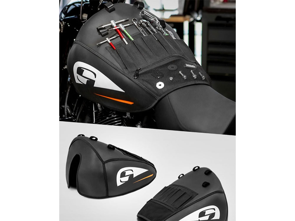 SADDLEMEN SEATS Fuel Tank Cover – Large