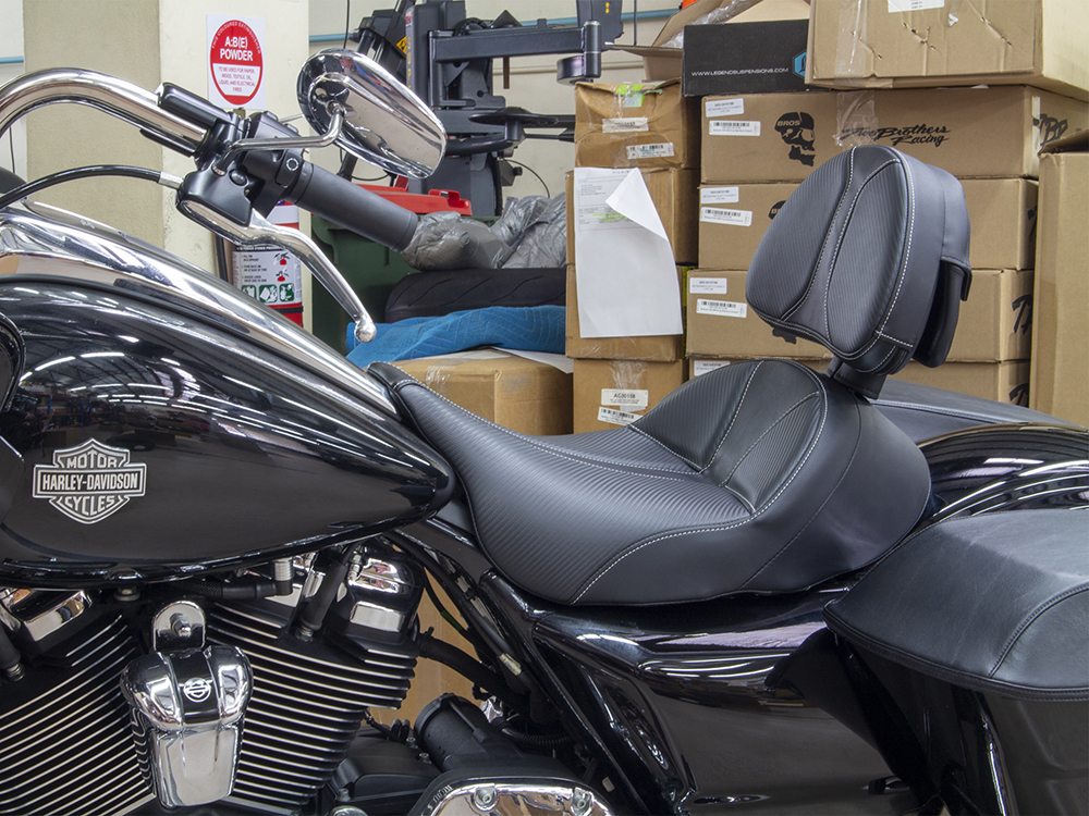 SADDLEMEN SEATS Dominator Driver’s Backrest – Fits Saddlemen Dominator Solo Seat on Fits Most Touring 2008-2024