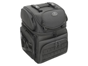 SADDLEMEN SEATS BR3400 Tactical Back Seat/ Sissy Bar Bag SADDLEMEN SEATS BR3400 Tactical Back Seat/ Sissy Bar Bag