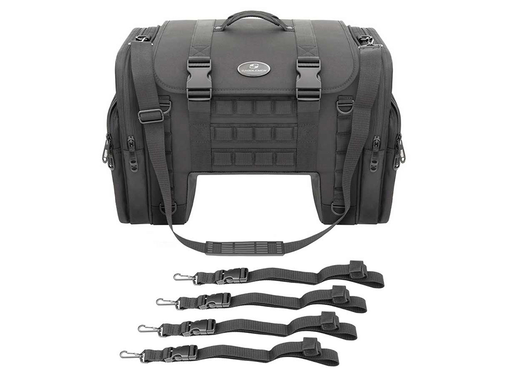 SADDLEMEN SEATS TS3200DE Tactical Deluxe Cruiser Tail Bag