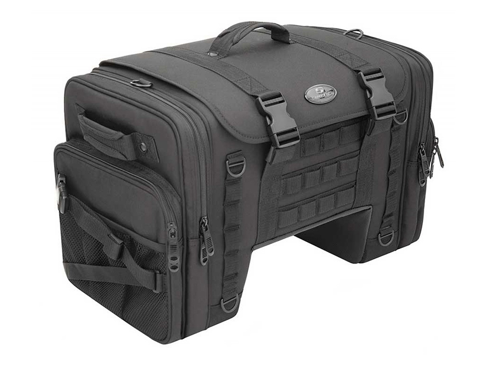 SADDLEMEN SEATS TS3200DE Tactical Deluxe Cruiser Tail Bag