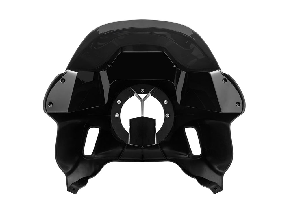 SADDLEMEN SEATS S-RT Mini Fairing – Gloss Black. Fits Dyna 2006-2017