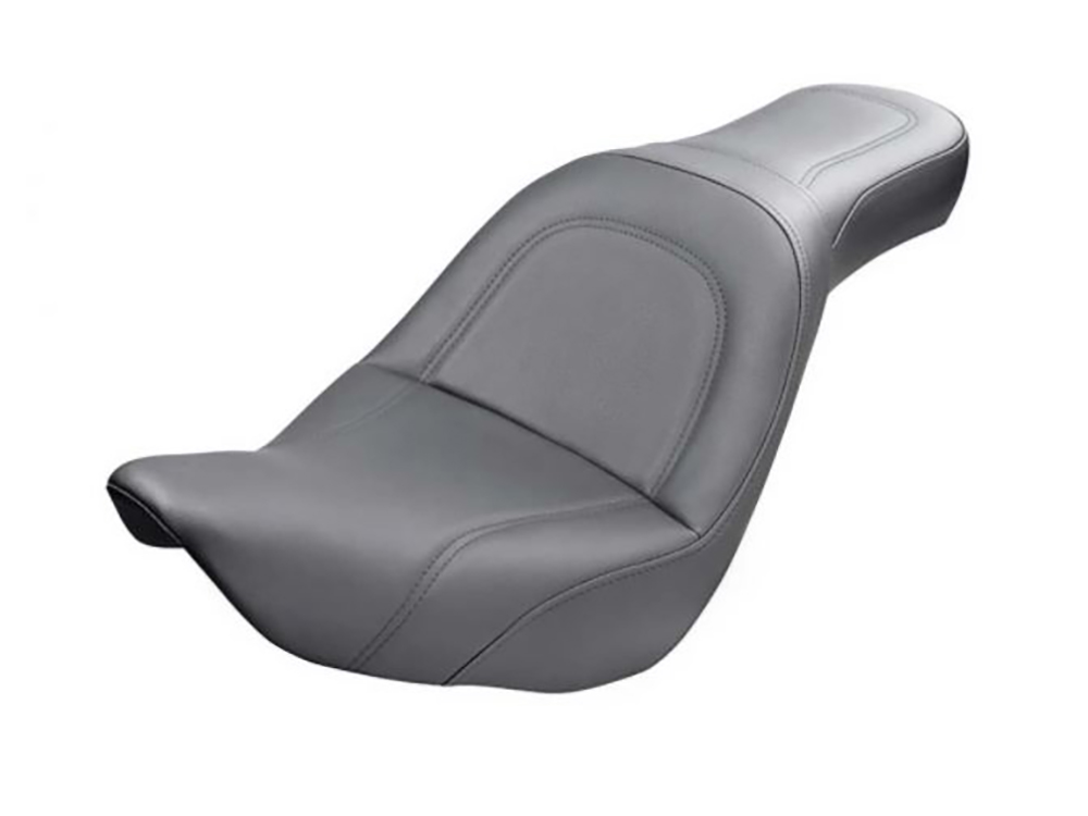SADDLEMEN SEATS King Dual Seat. Fits Softail 2006-2017 with OEM 200 Rear Tyre.