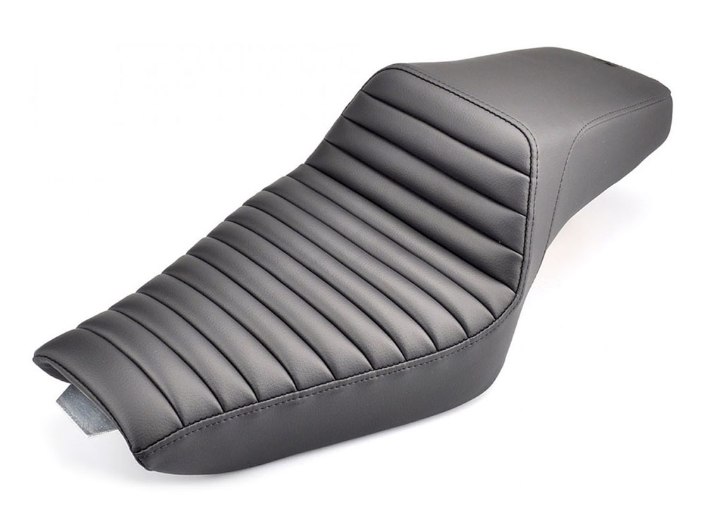 SADDLEMEN SEATS Step-Up Tuck & Roll Dual Seat. Fits Sportster 2004-2021 with 4.5 Gallon Fuel Tank.