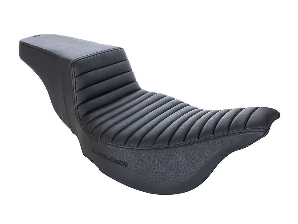 SADDLEMEN SEATS Step-Up Tuck & Roll Dual Seat. Fits Most Touring 2008-2024
