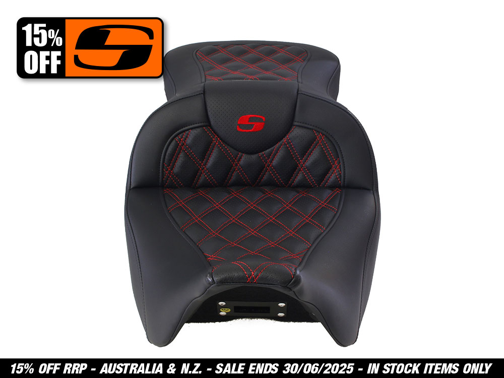 Seat; FLH%2708-24 RoadSofa-LS Red
