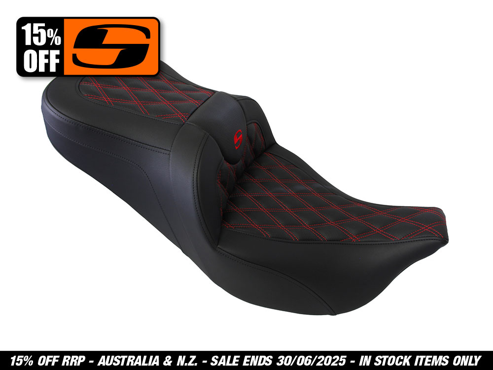 Seat; FLH%2708-24 RoadSofa-LS Red
