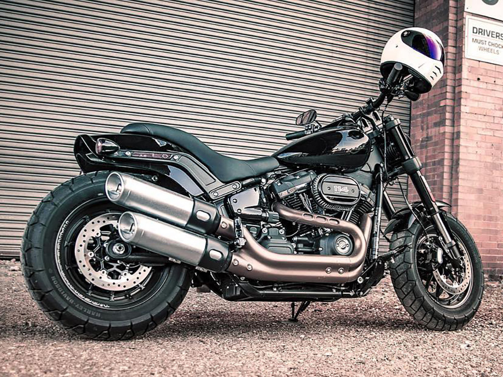 SADDLEMEN SEATS Profiler Dual Seat. Fits Fat Bob 2018-2024