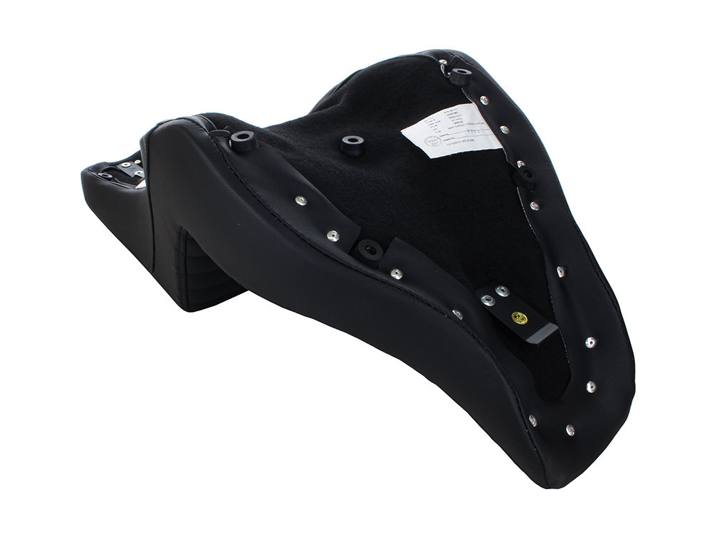 SADDLEMEN SEATS Step-Up Tuck & Roll Dual Seat. Fits Sport Glide & Low Rider 2018up, Low Rider S 2020up & Low Rider ST 2022up.