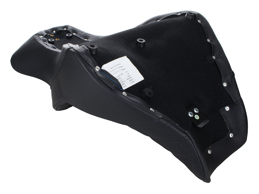 SADDLEMEN SEATS Explorer LS Dual Seat with Black Double Diamond Lattice Stitch. Fits Breakout 2018-2022