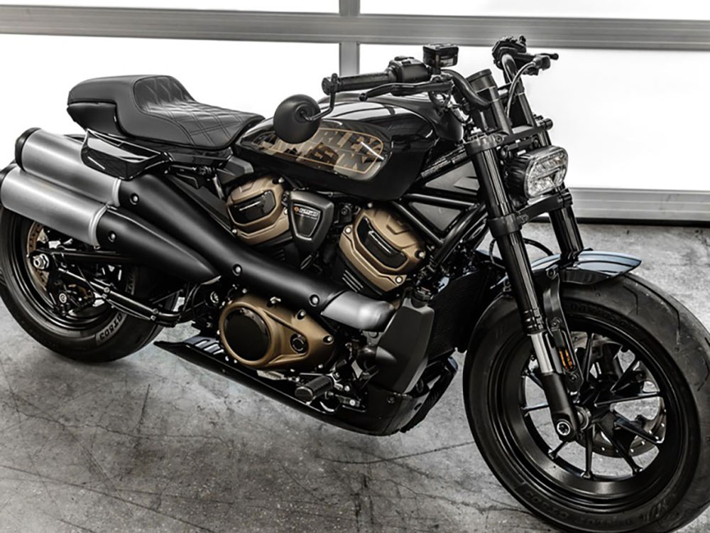 SADDLEMEN SEATS Profiler LS Dual Seat. Fits Sportster S 2021up