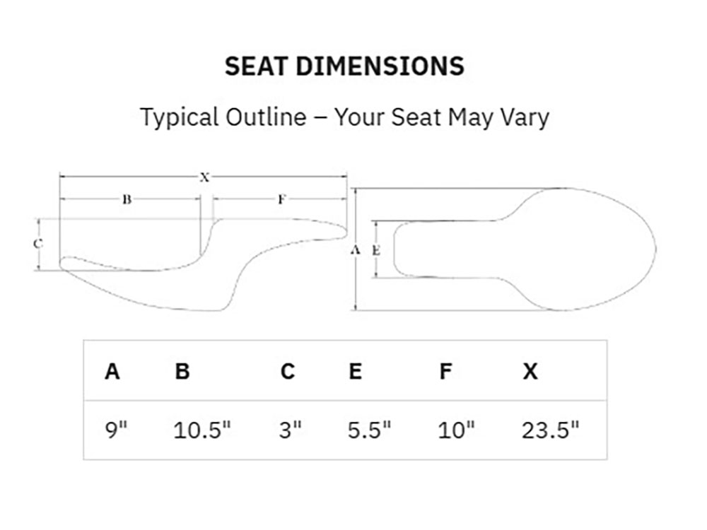 SADDLEMEN SEATS Profiler LS Dual Seat. Fits Sportster S 2021up