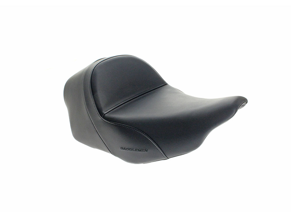 SADDLEMEN SEATS Dominator Solo Seat. Fits CVO Touring 2023up, Street Glide & Road Glide 2024up, Touring 2025up. Can Option a Backrest.