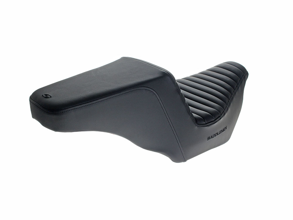 SADDLEMEN SEATS Step-Up Tuck & Roll Dual Seat. Fits CVO Touring 2023up, Street Glide & Road Glide 2024up, Touring 2025up