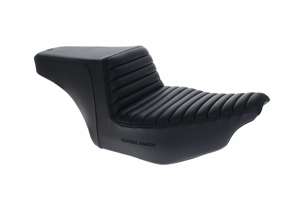 SADDLEMEN SEATS Step-Up Tuck & Roll Dual Seat. Fits CVO Touring 2023up, Street Glide & Road Glide 2024up, Touring 2025up