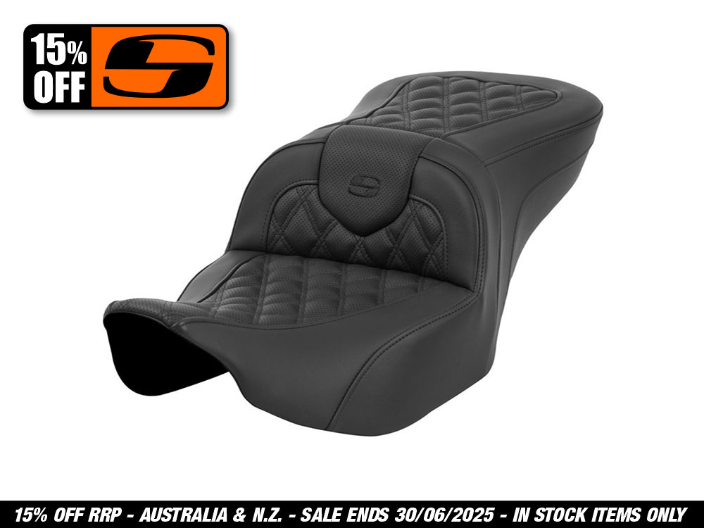 Seat; FLH%2724up RoadSofa LS Black