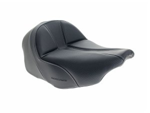SADDLEMEN SEATS Extended Reach Low Solo Seat. Fits CVO Touring 2023up, Street Glide & Road Glide 2024up, Touring 2025up. Can Option a Backrest. SADDLEMEN SEATS Extended Reach Low Solo Seat. Fits CVO Touring 2023up, Street Glide & Road Glide 2024up, Touring 2025up. Can Option a Backrest.