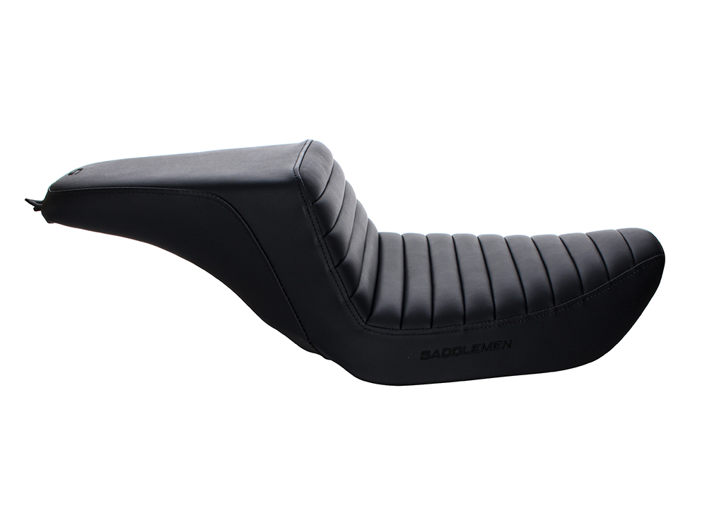 SADDLEMEN SEATS Step-Up Tuck & Roll Dual Seat. Fits Dyna 1996-2003.