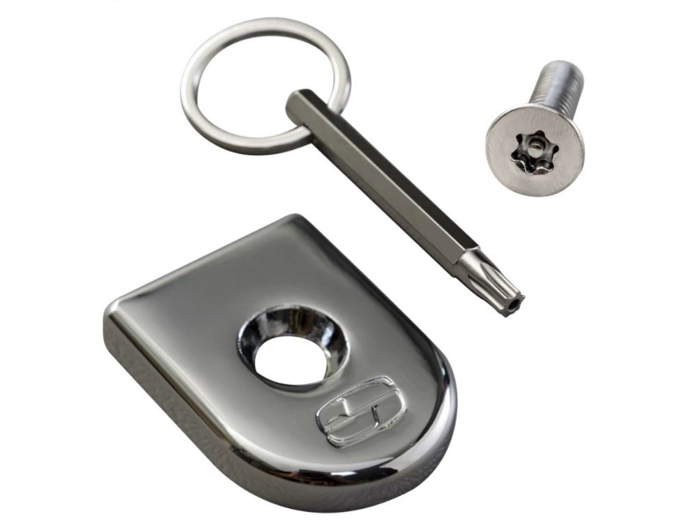 SADDLEMEN SEATS H-D ATAB Chrome Security Seat Screw